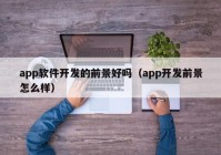 app軟件開(kāi)發(fā)的前景好嗎（app開(kāi)發(fā)前景怎么樣）