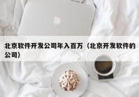 北京軟件開發(fā)公司年入百萬（北京開發(fā)軟件的公司）