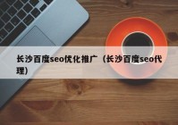 長沙百度seo優(yōu)化推廣（長沙百度seo代理）