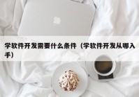 學軟件開發(fā)需要什么條件（學軟件開發(fā)從哪入手）