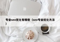 專業(yè)seo優(yōu)化有哪些（seo專業(yè)優(yōu)化方法）